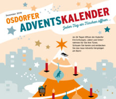 Ausschnitt vom Plakat Osdorfer Adventskalender