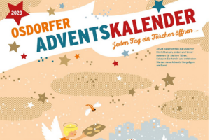 Ausschnitt vom Plakat Osdorfer Adventskalender