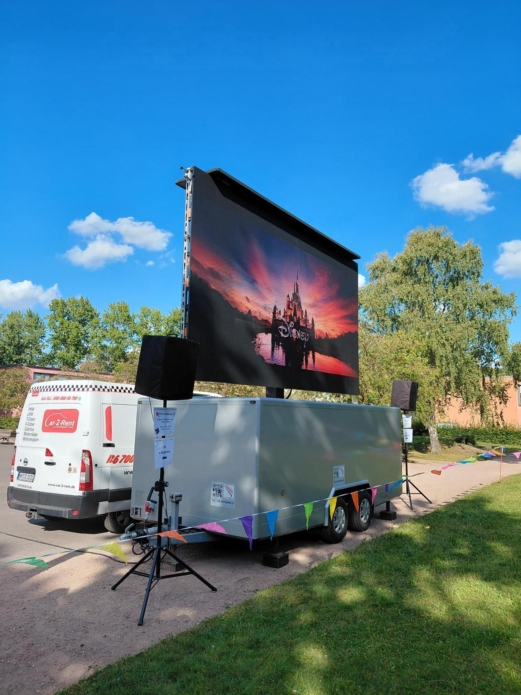 LED-Leinwand für Open Air Kino